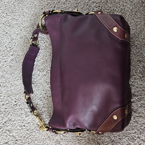Coach Carly Leather Hobo Bag - Picture 3 of 8